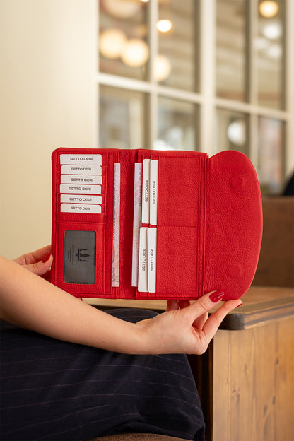 Marjin Hakiki Deri Kadın Portföy