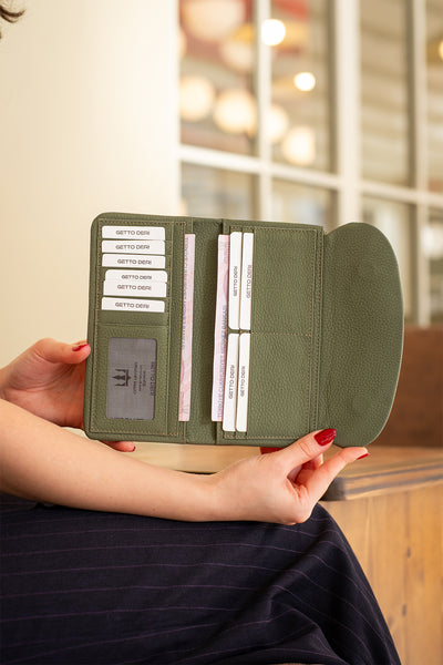 Marjin Hakiki Deri Kadın Portföy