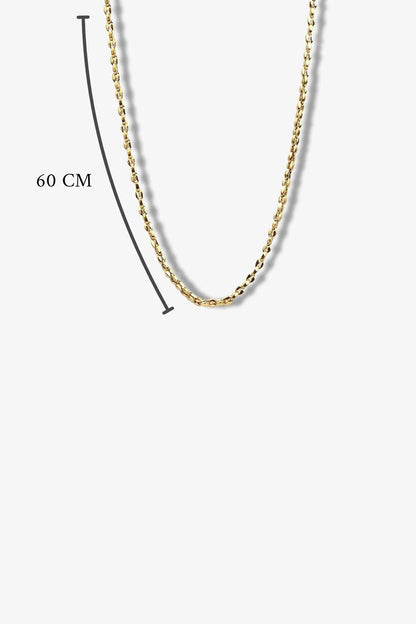 Melbourne Çelik Kolye