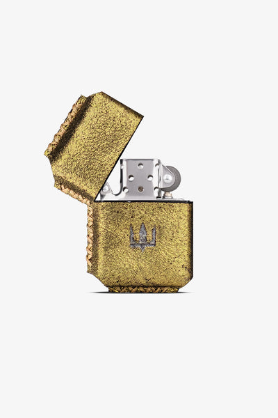 Getto Hakiki Deri Kılıflı Çakmak