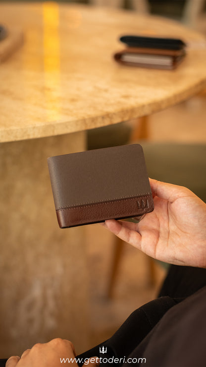 Milan Hakiki Deri Cüzdan