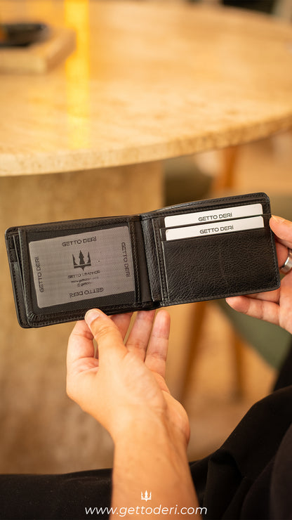 Milan Hakiki Deri Cüzdan