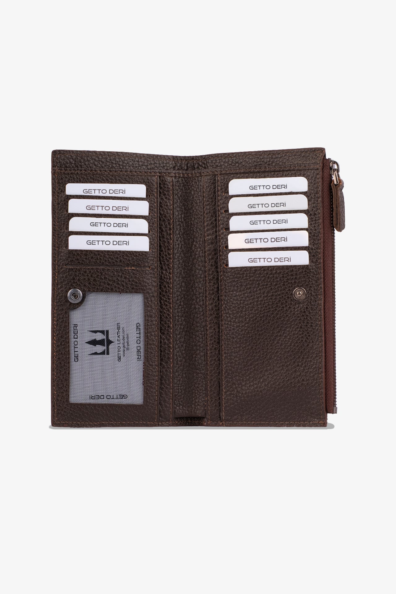 Nairobi Telefon Hazneli Deri Cüzdan