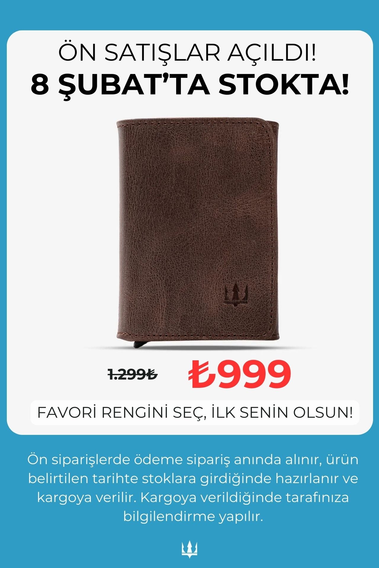 Vibe Mekanizmalı Hakiki Deri Cüzdan