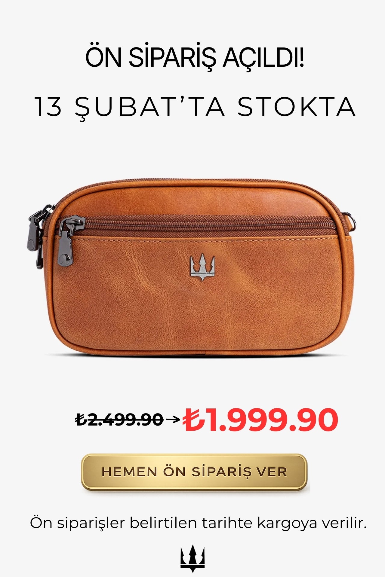 Dors Hakiki Deri El Çantası