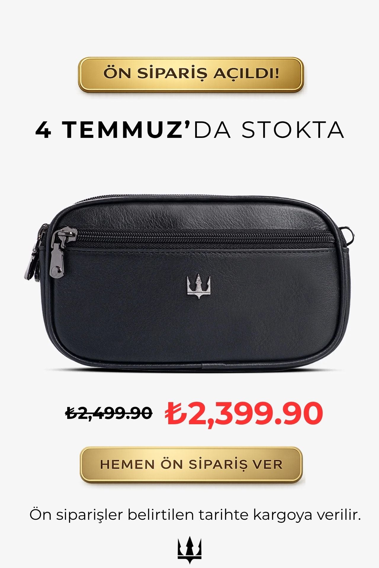 Dors Hakiki Deri El Çantası