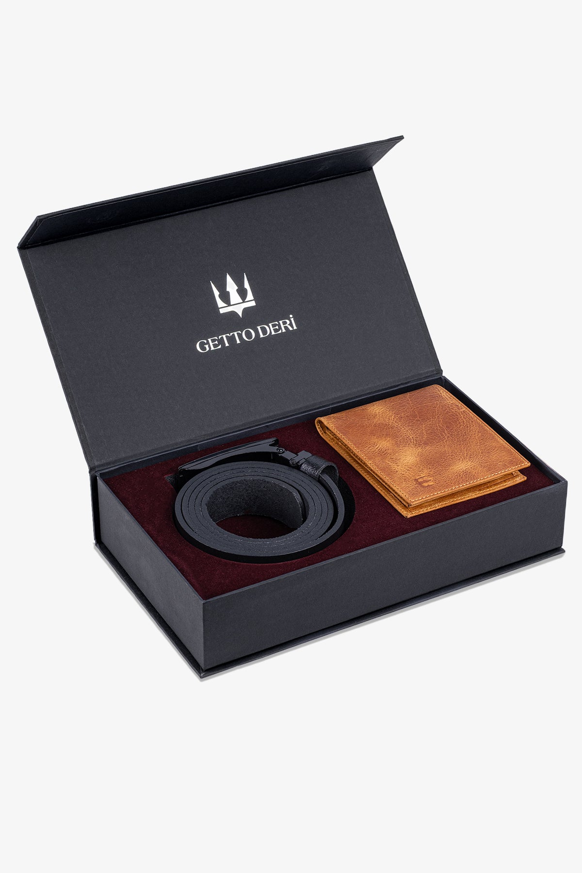 Set Kutusu (Orka + Geçmeli Tokalı Kemer)