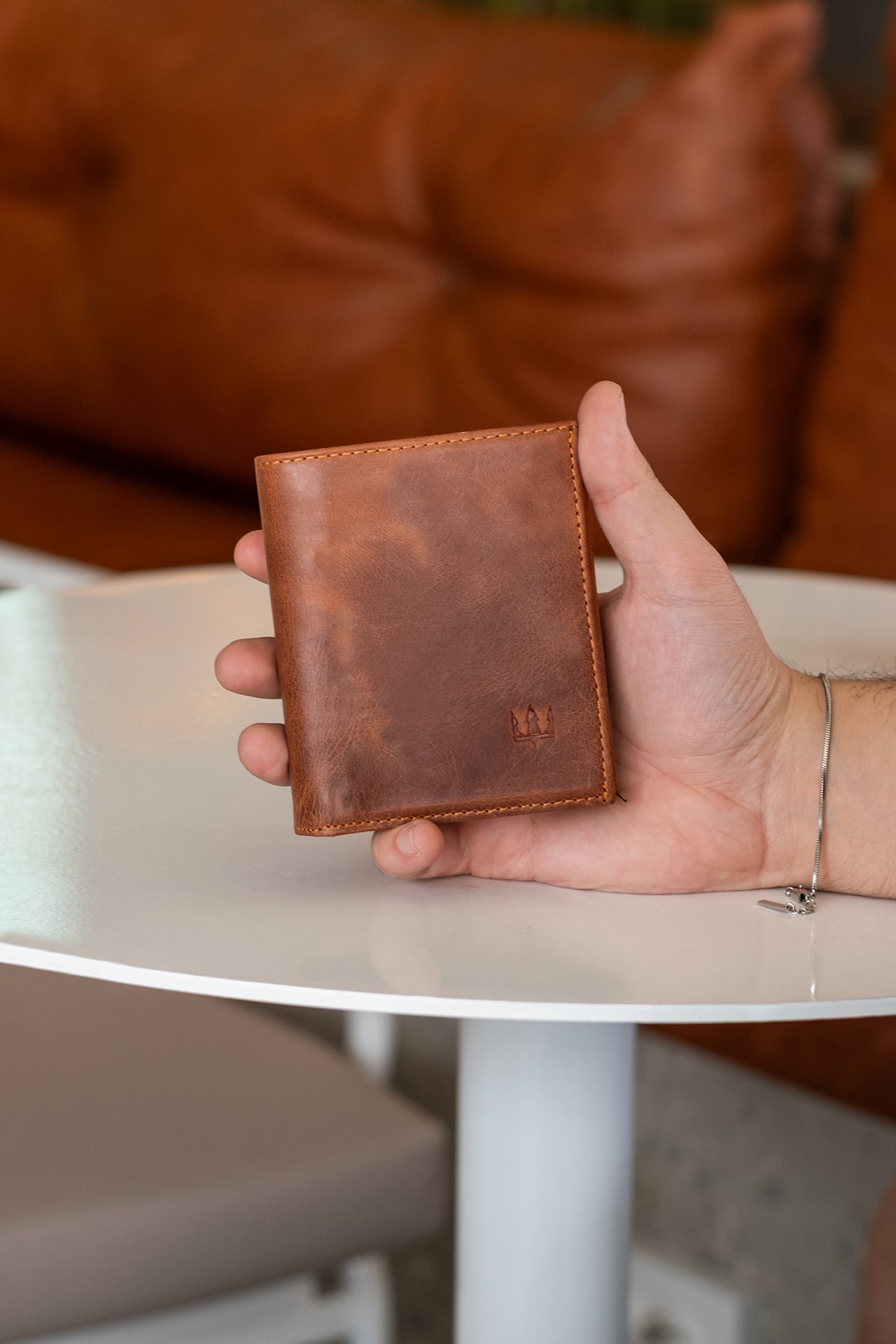 Ottoman Hakiki Deri Cüzdan