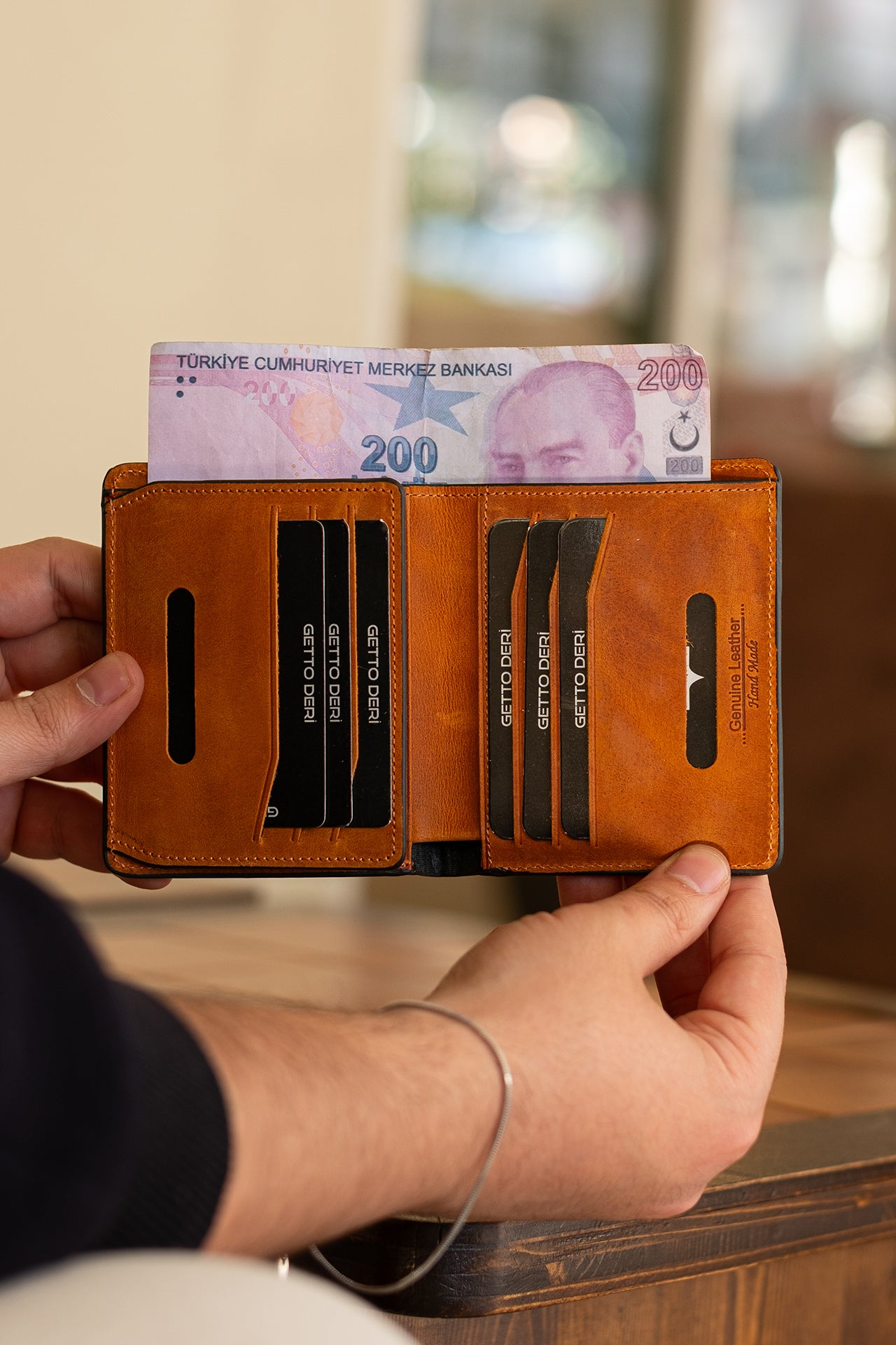 Rota Hakiki Deri Cüzdan