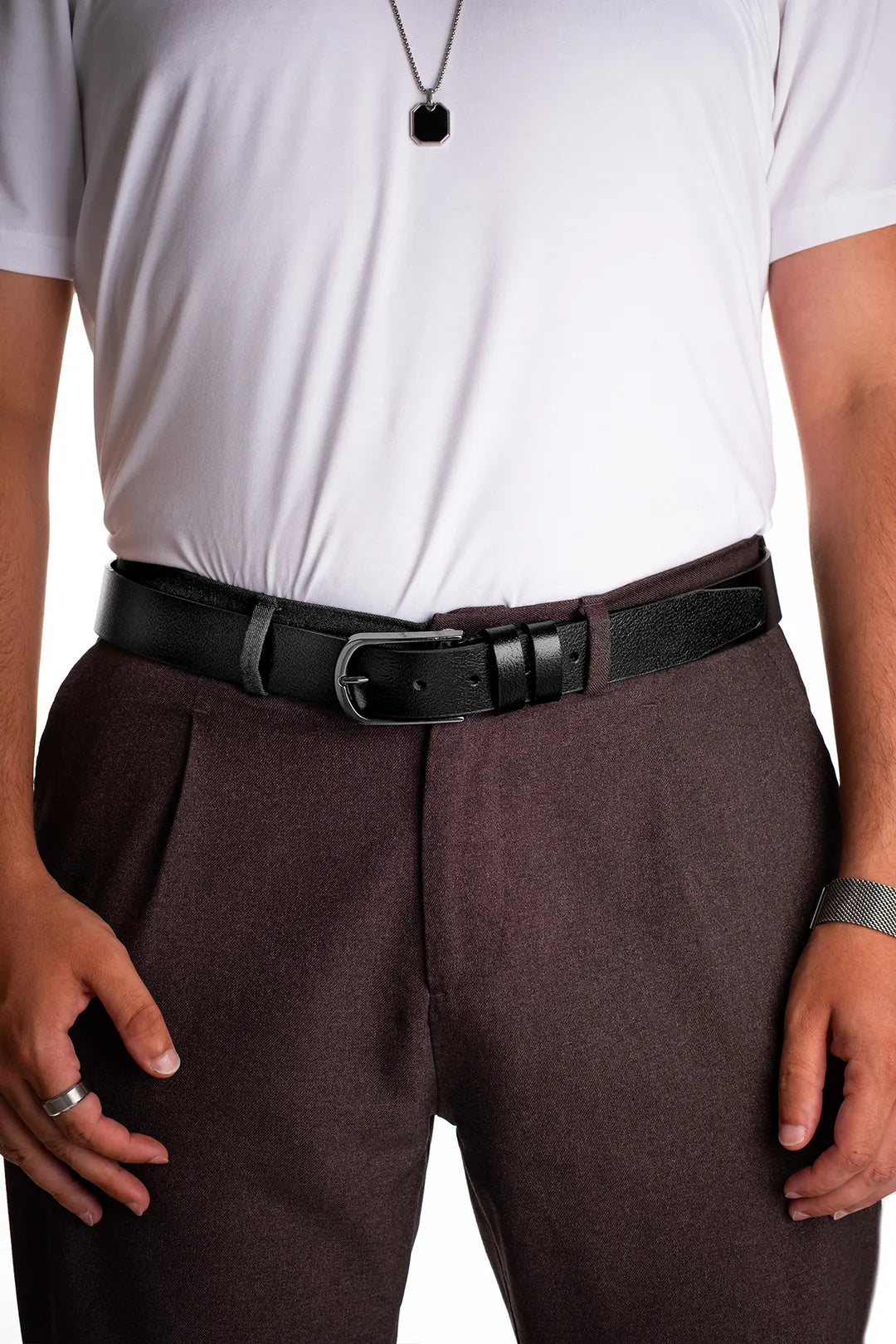 Port Hakiki Deri Kemer 3.5cm