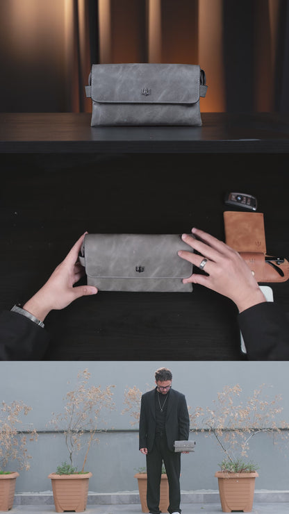 Master Hakiki Deri El Çantası