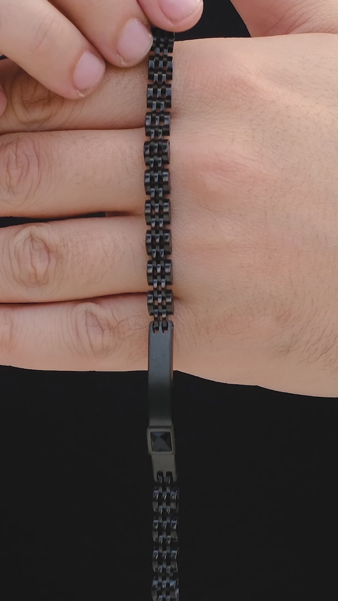 Videoyu yükle: Stony Premium Çelik Bileklik