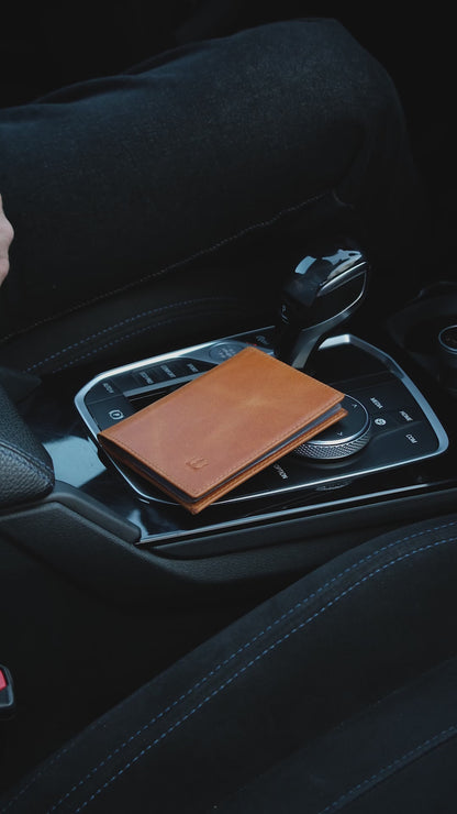 Araba Ruhsatlığı ve Anahtarlık Hakiki Deri Set