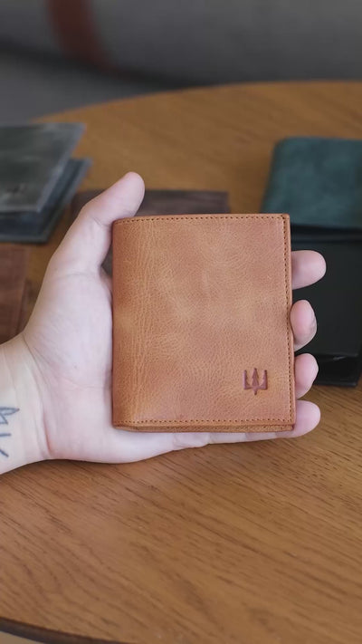 Zeus Minimal Hakiki Deri Cüzdan