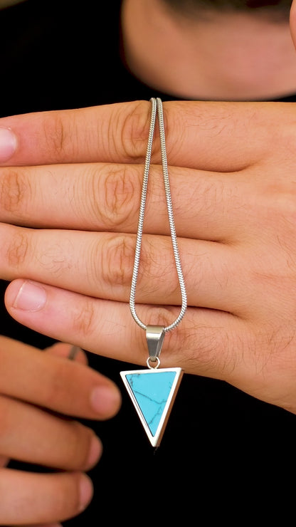 Priz Marin Çelik Kolye