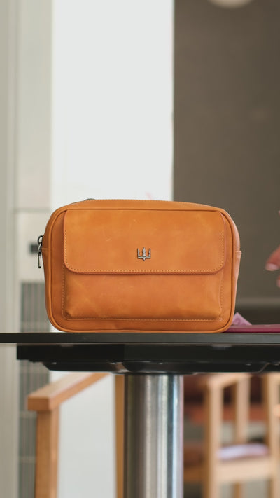 Bohem Hakiki Deri Çanta