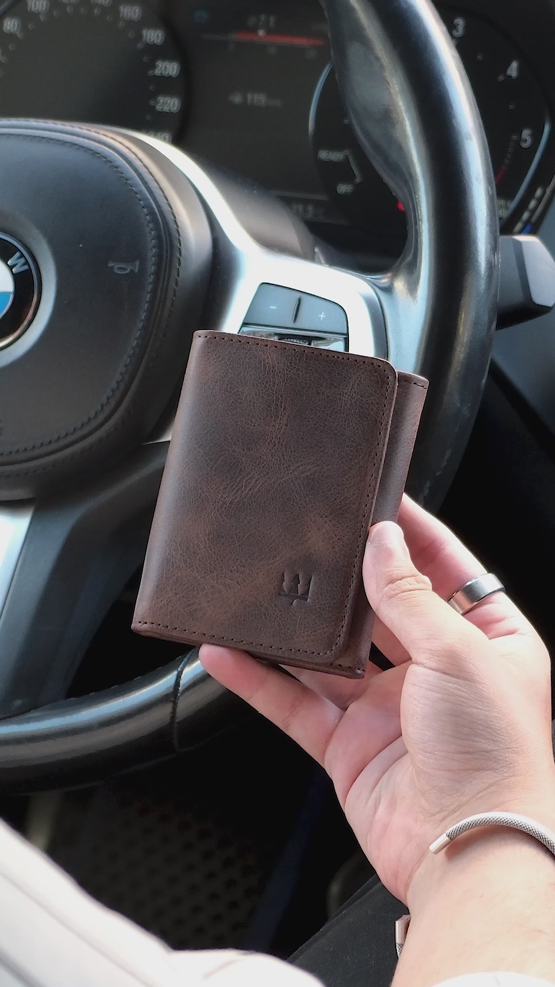 Troya Hakiki Deri Cüzdan