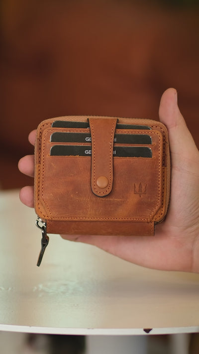 Stark Hakiki Deri Minimal Cüzdan