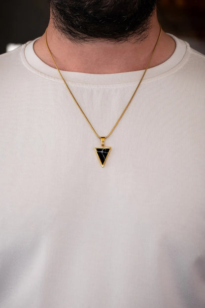 Priz Marin Çelik Kolye