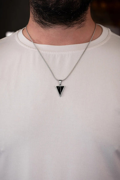 Priz Marin Çelik Kolye