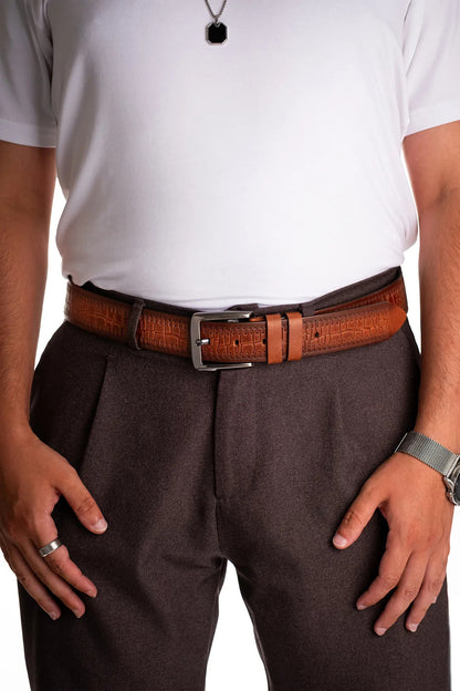 Rock Hakiki Deri Kemer