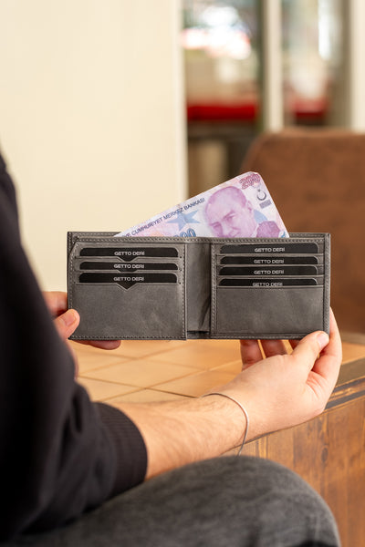 Roma Hakiki Deri Cüzdan