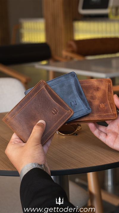 Royal Hakiki Deri Cüzdan