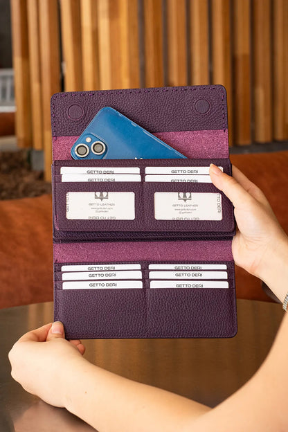 Santa Hakiki Deri Portföy Cüzdan