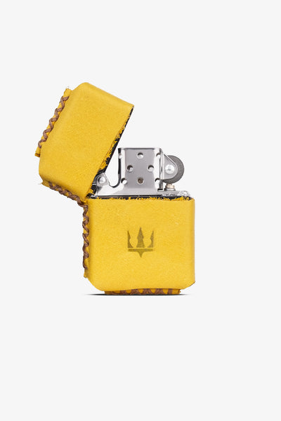 Getto Hakiki Deri Kılıflı Çakmak