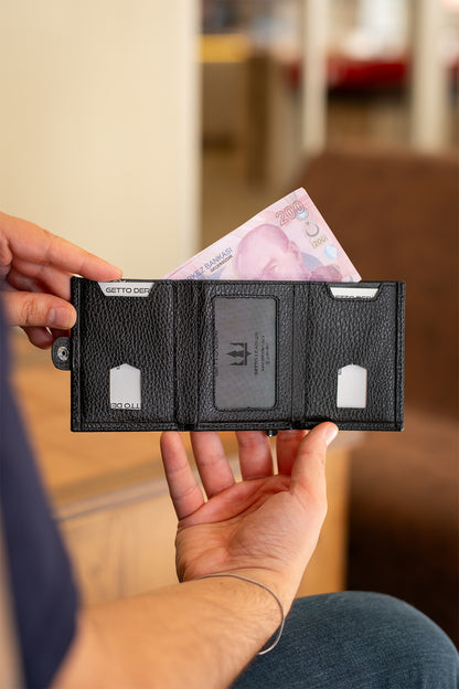 Savana Minimal Hakiki Deri Cüzdan