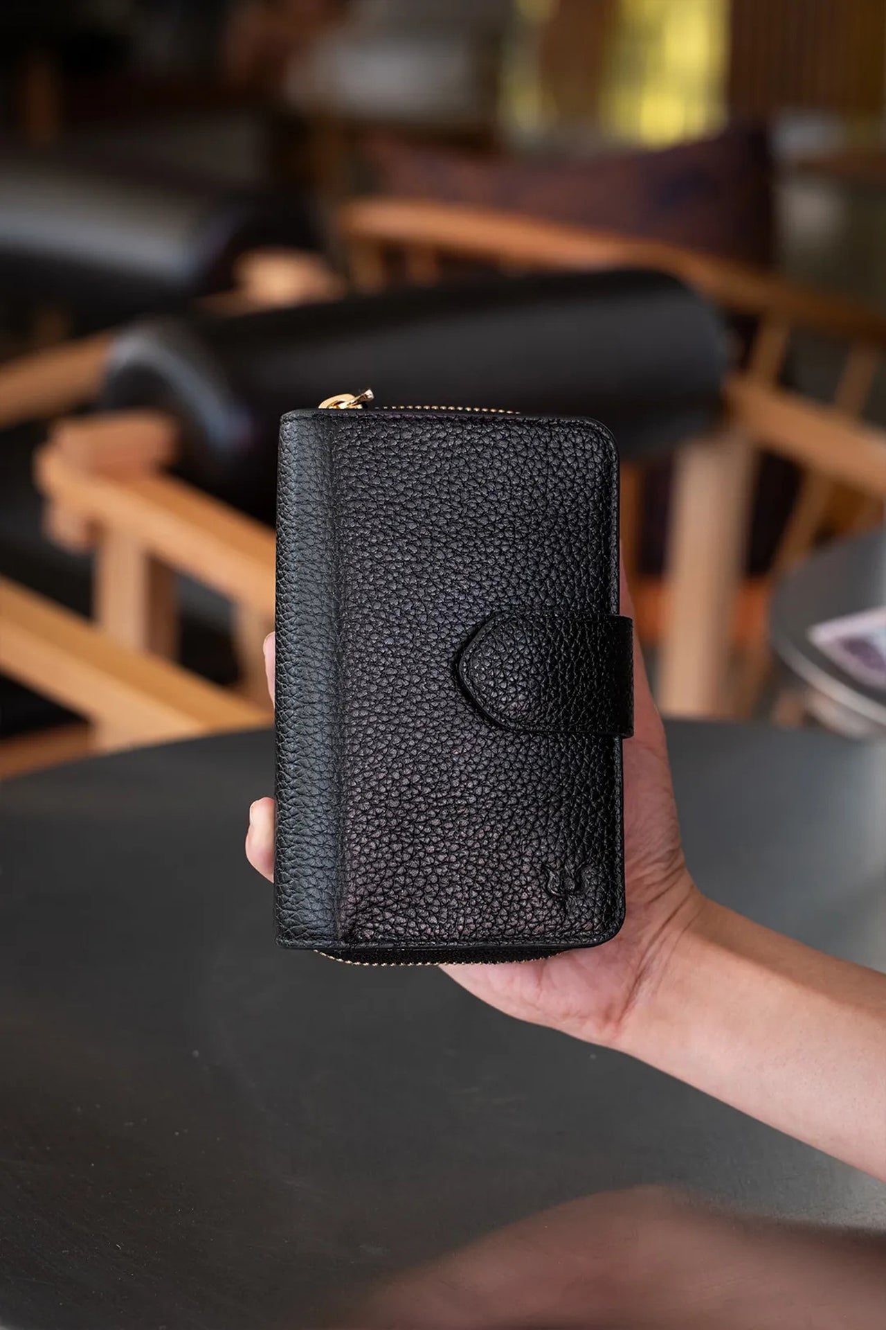 Amor Hakiki Deri Kadın Cüzdan