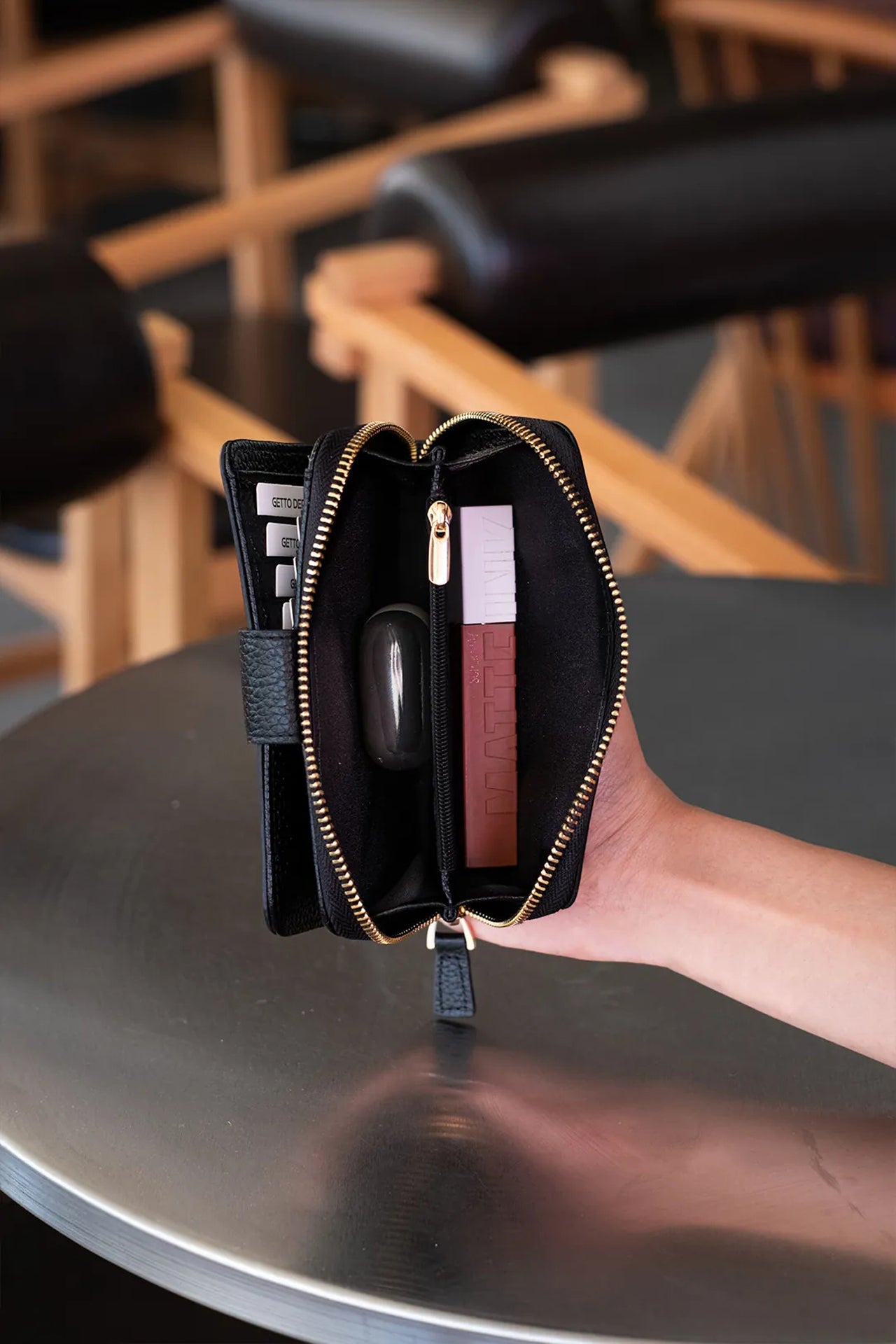 Amor Hakiki Deri Kadın Cüzdan