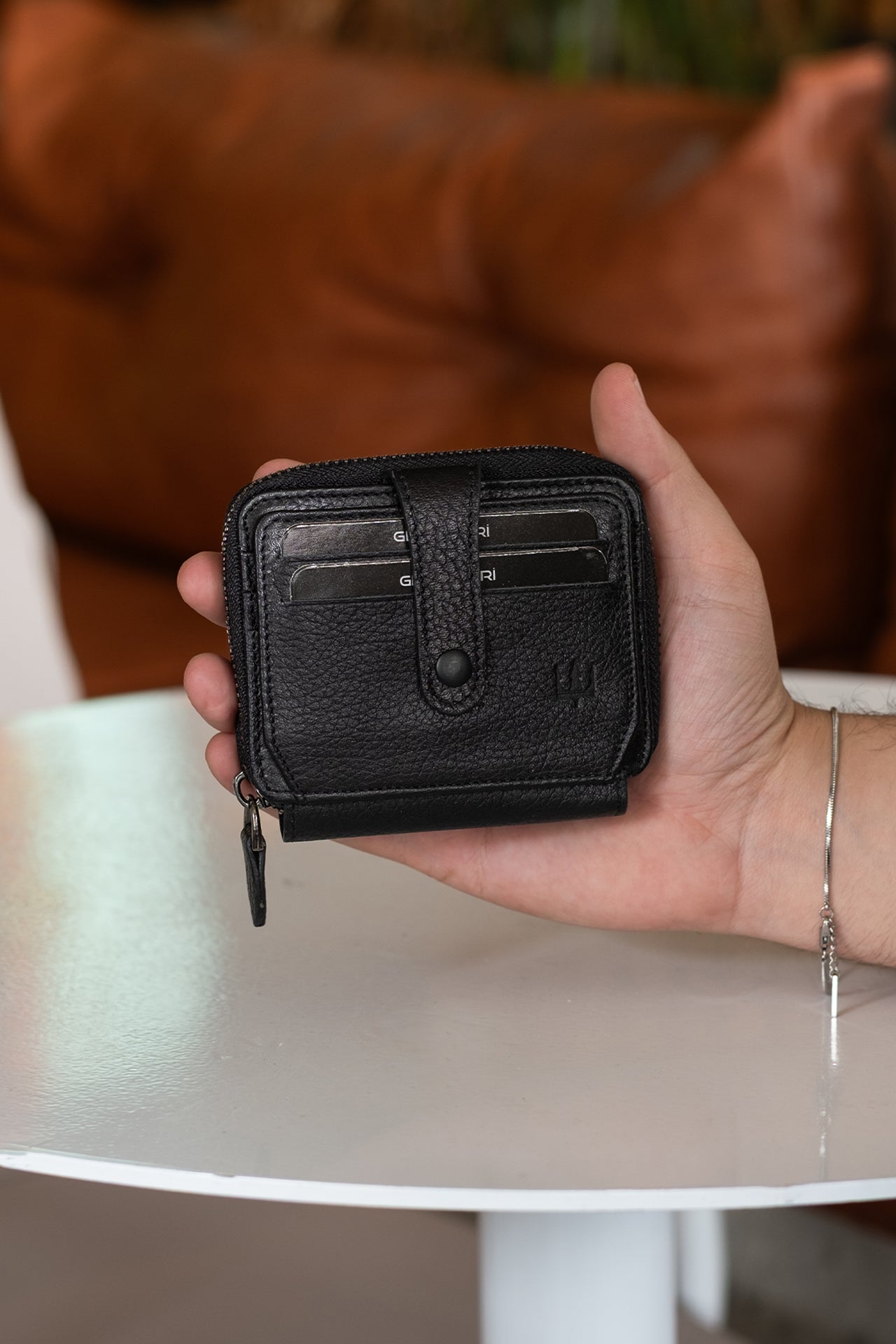 Stark Hakiki Deri Minimal Cüzdan