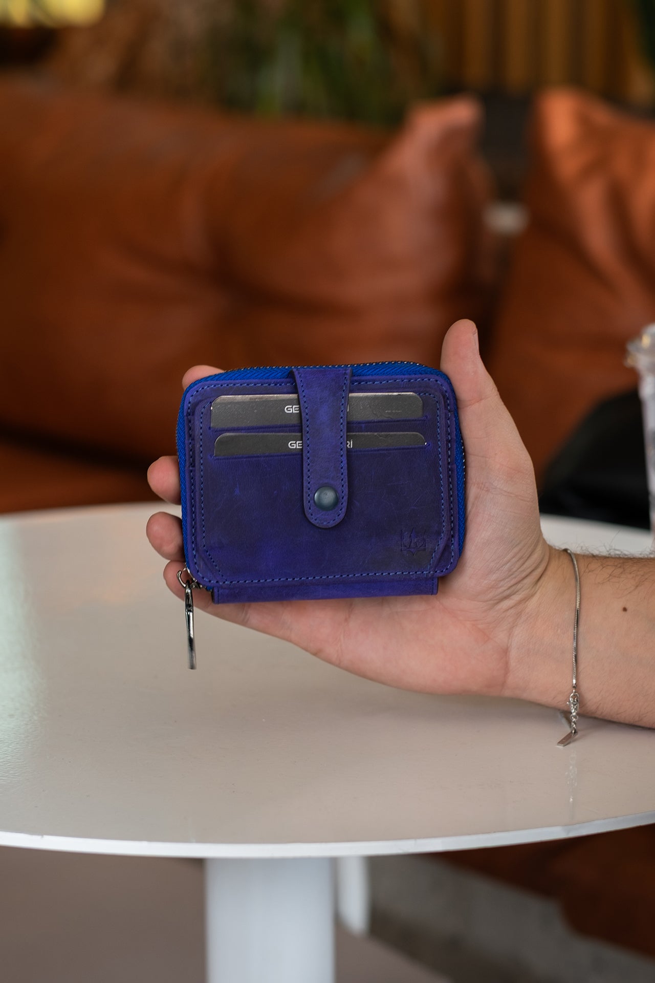 Stark Hakiki Deri Minimal Cüzdan