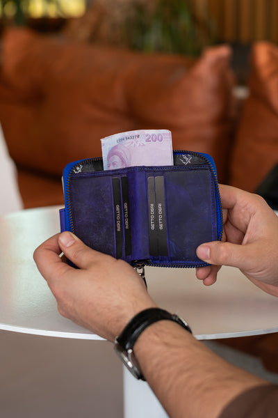 Stark Hakiki Deri Minimal Cüzdan