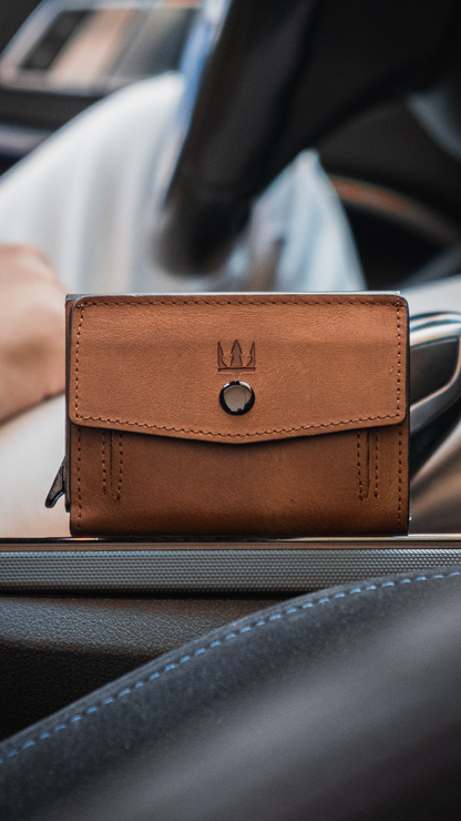 Airtag Mekanizmalı Cüzdan