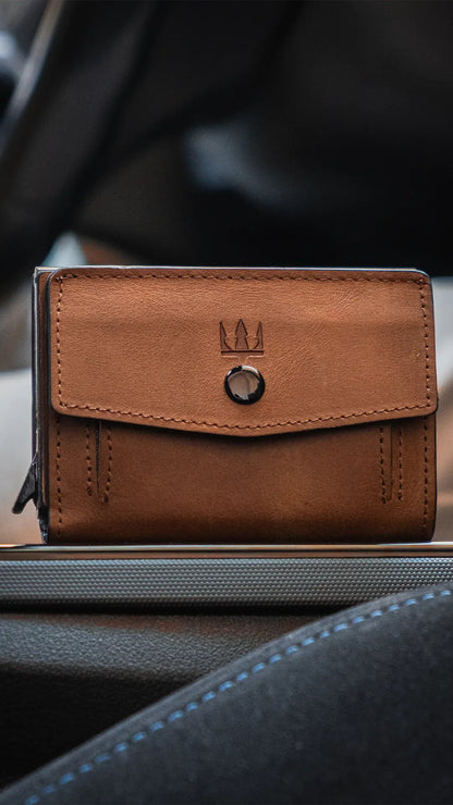 Airtag Mekanizmalı Cüzdan