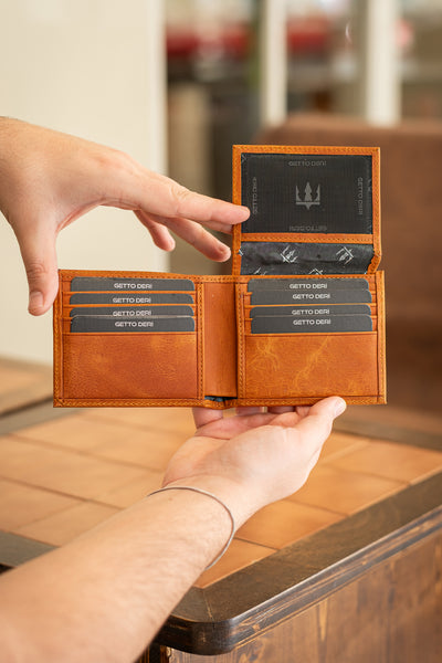 Symbol Hakiki Deri Cüzdan