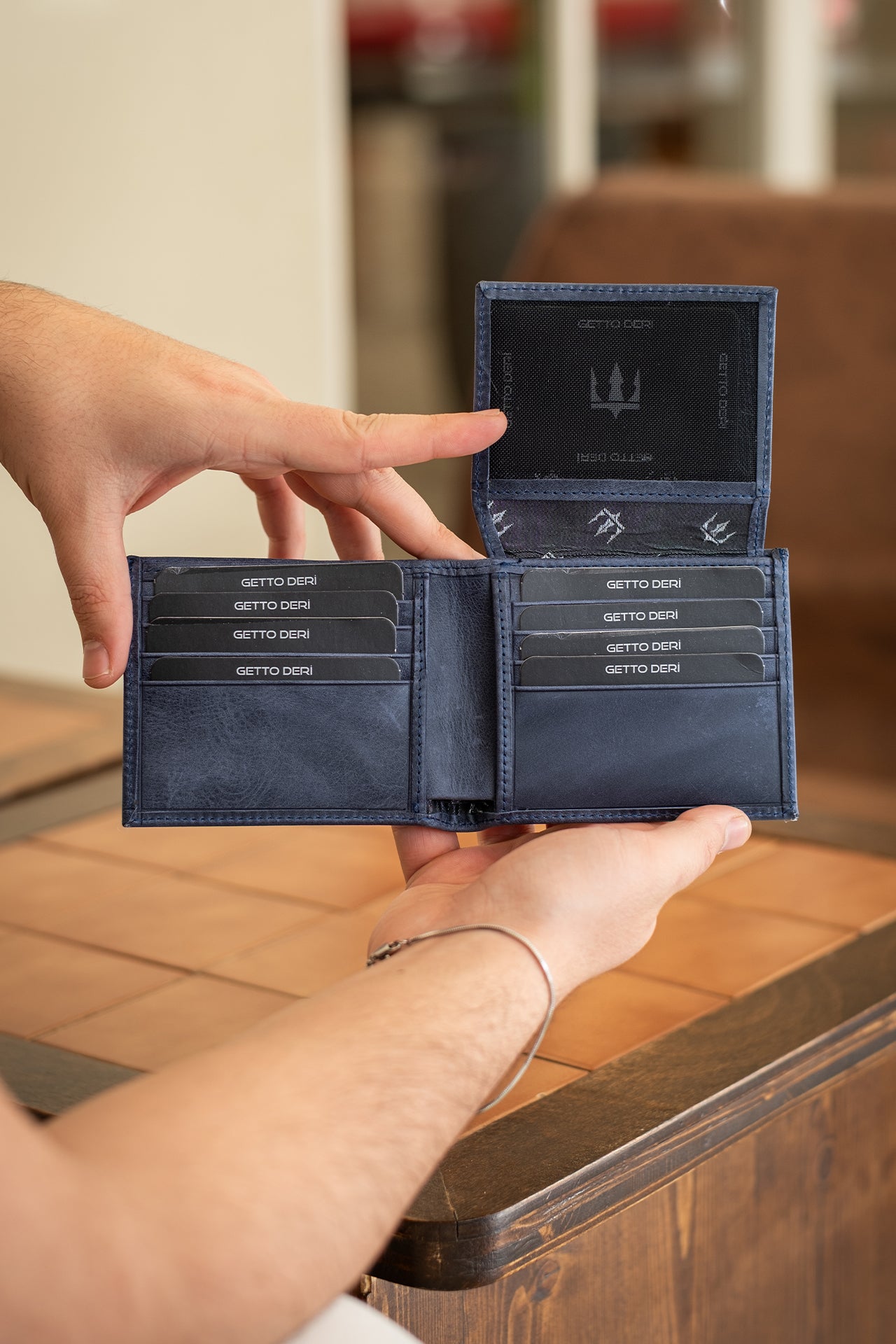 Symbol Hakiki Deri Cüzdan