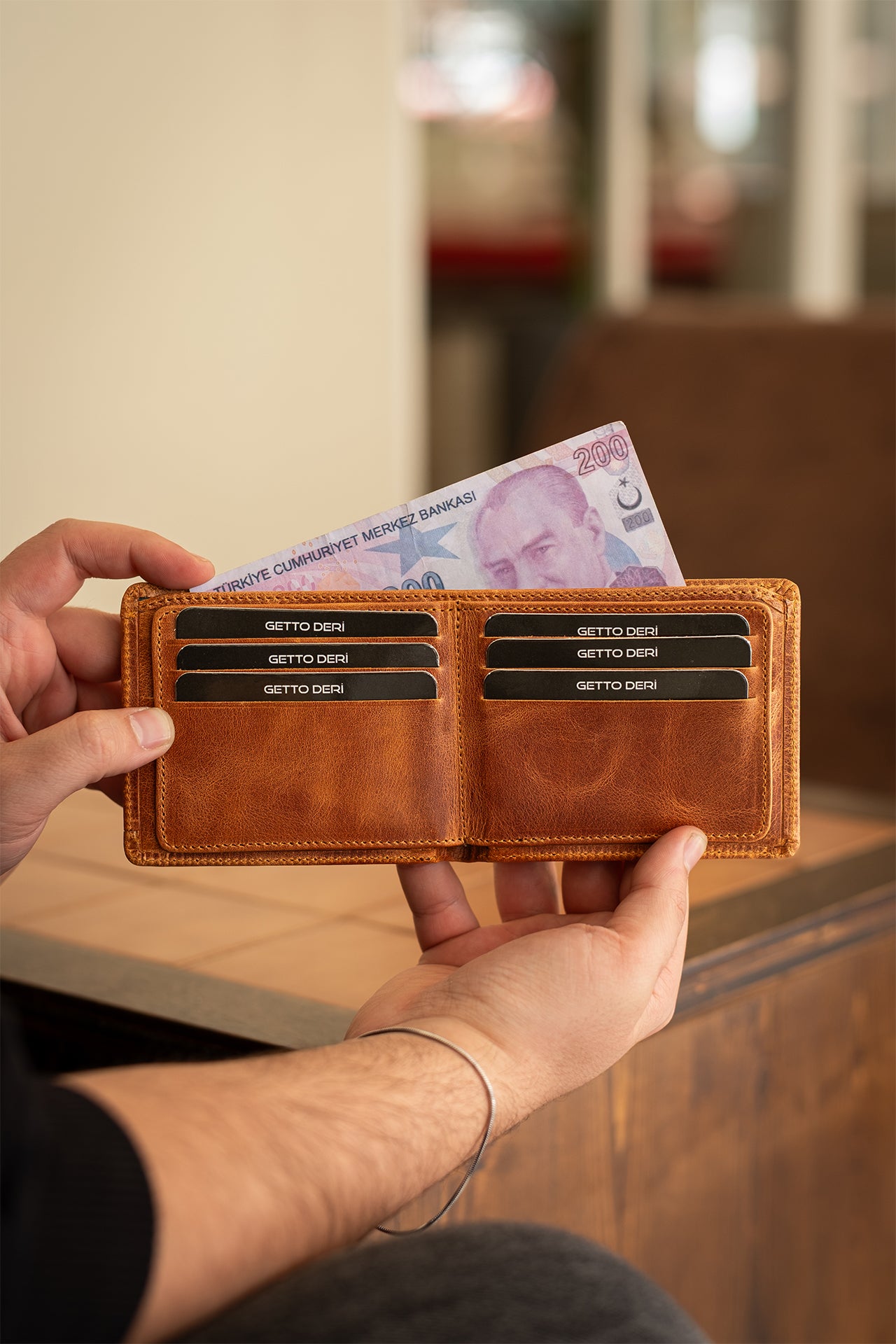 Royal Hakiki Deri Cüzdan