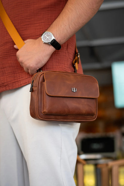 Giesto Hakiki Deri Çanta