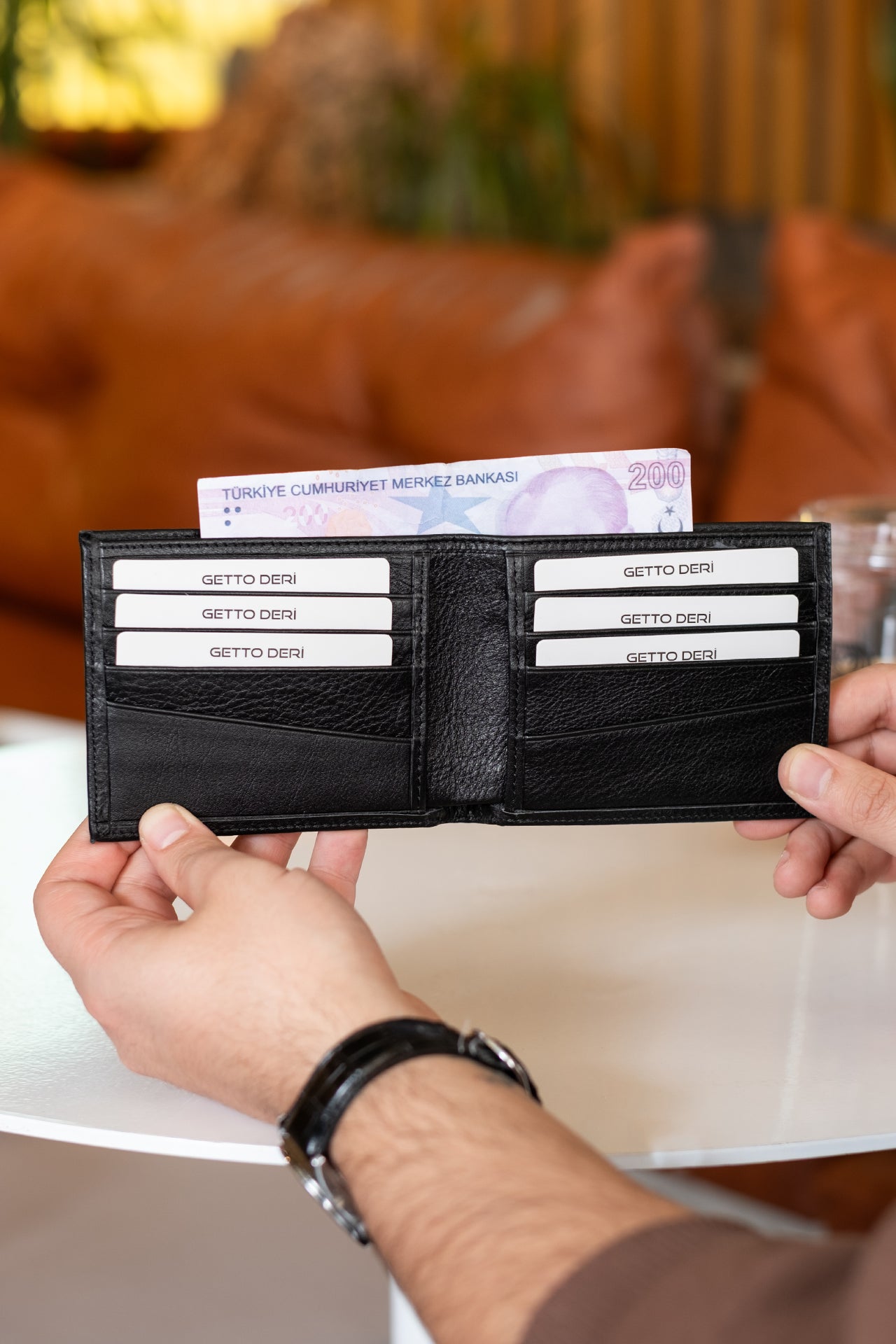 Uso Hakiki Deri Cüzdan