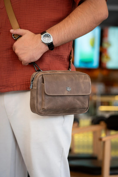 Giesto Hakiki Deri Çanta