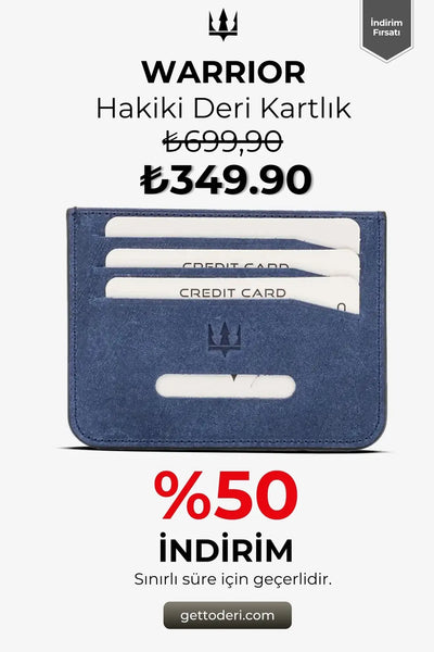 Warrior Hakiki Deri Kartlık