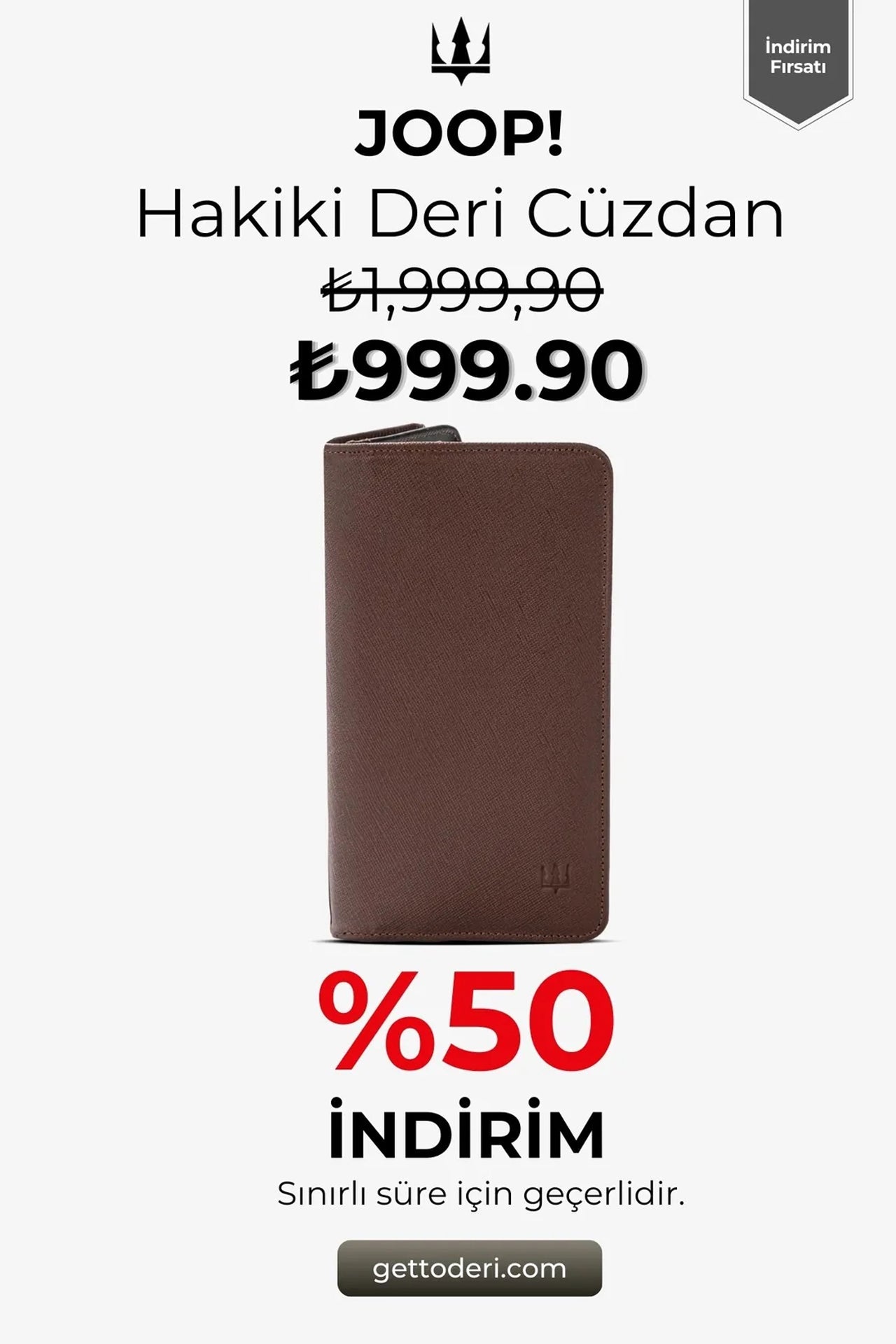 Joop! Hakiki Deri Cüzdan