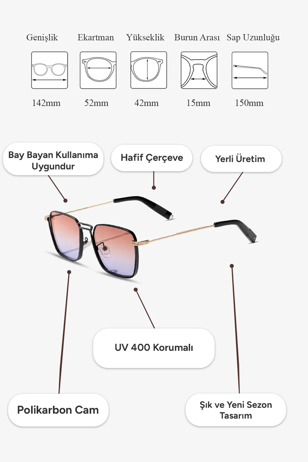 Zain Güneş Gözlüğü