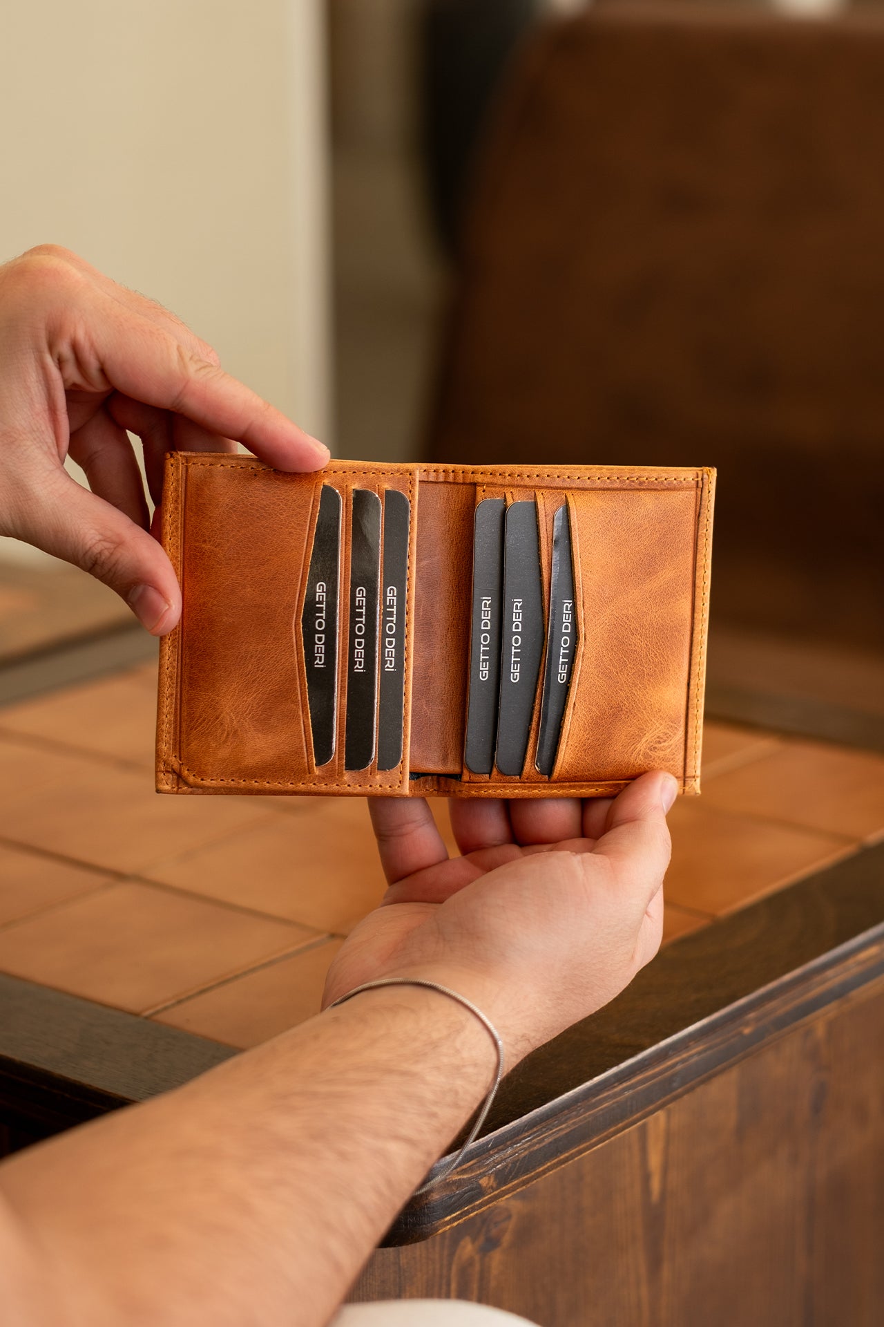 Zeus Minimal Hakiki Deri Cüzdan