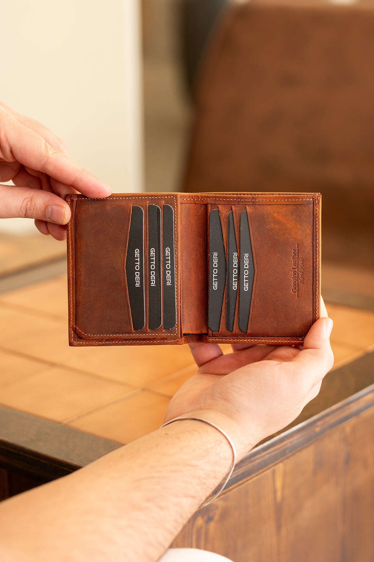 Zeus Minimal Hakiki Deri Cüzdan