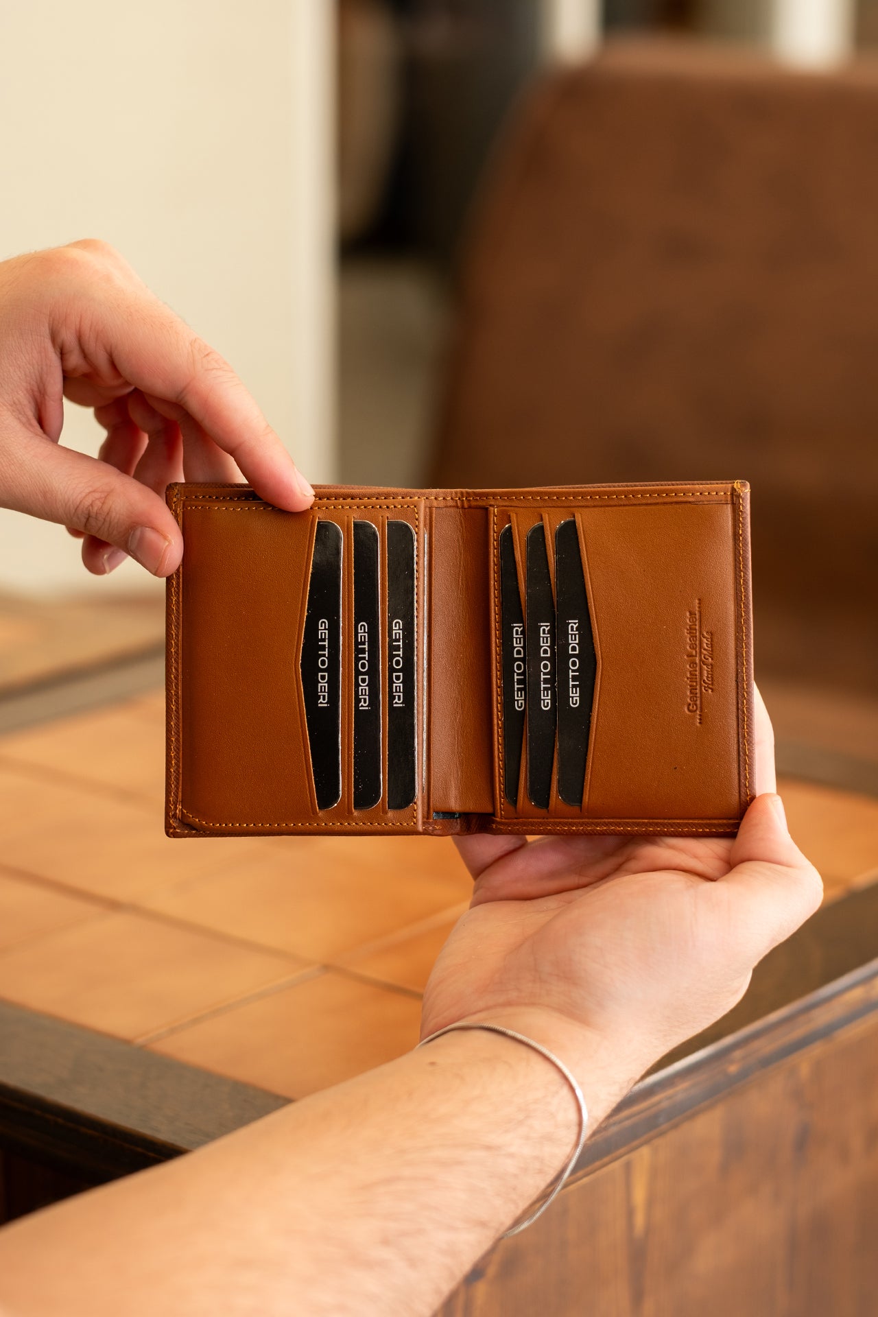 Zeus Minimal Hakiki Deri Cüzdan